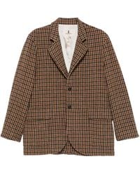 Barena - Checked Wool Jacket - Lyst