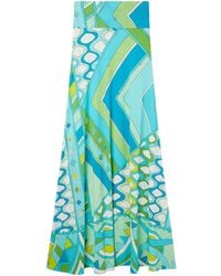 Emilio Pucci - Falda larga con estampado Vivara - Lyst
