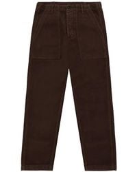 Fortela - Moleskin Fatigue Cotton Trousers - Lyst