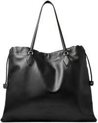 Jimmy Choo - Grand Sac Cabas À Lien De Resserrage - Lyst