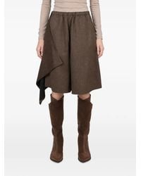 Niccolò Pasqualetti - Nota Draped Shorts - Lyst
