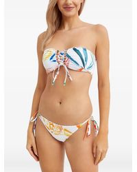 Charo Ruiz - Cecilia Lace-Up Bikini Top - Lyst