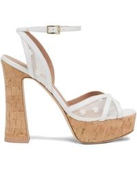 Malone Souliers - Mesh Sylvie Platform Sandals 125 - Lyst