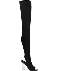 Versace - Stivali Medusa sopra il ginocchio - Lyst