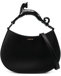 Lanvin - Cat-handle Leather Shoulder Bag - Lyst