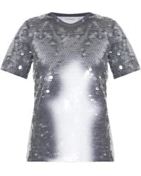 Sportmax - Sequin-Embellished T-Shirt - Lyst