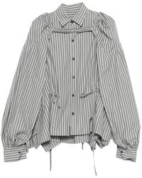 Yohji Yamamoto - Gestreiftes Hemd - Lyst