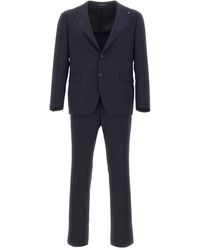 Tagliatore - Single-Breasted Slim-Fit Suit - Lyst