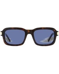 MCM - Rectangular-Frame Logo-Plaque Sunglasses - Lyst
