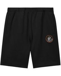Alpha Industries - Patch-Logo Cotton Shorts - Lyst