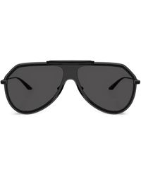 Dolce & Gabbana - ラウンドフレーム サングラス - Lyst