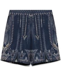CAMILLA - Pantalones cortos de deporte a media pierna - Lyst