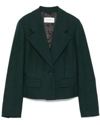 Ferragamo - Blazer Met Enkele Rij Knopen - Lyst