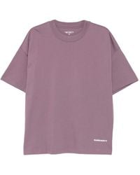 Carhartt - Link Script Short-Sleeve T-Shirt - Lyst