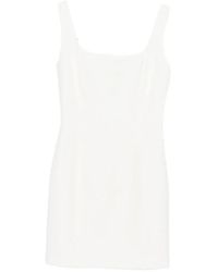 Liu Jo - Short Sheath Dress With Buckles - Lyst
