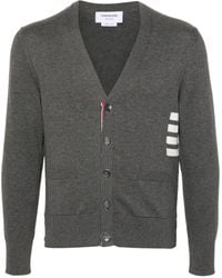 Thom Browne - Vネック カーディガン - Lyst