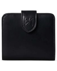 Calvin Klein - Square-Shape Leather Wallet - Lyst