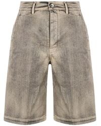 Rick Owens - Short À Effet Délavé - Lyst
