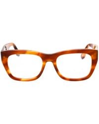 Victoria Beckham - Rectangle-Frame Glasses - Lyst