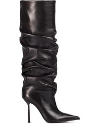 Le Silla - 100Mm Bella Knee-High Boots - Lyst