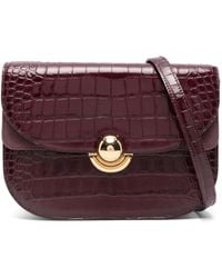 Furla - Sfera クロコパターン ショルダーバッグ - Lyst