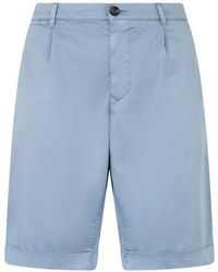Moorer - Cuffed Bermuda Short - Lyst