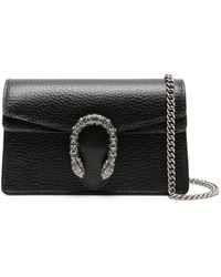 Gucci - + Net Sustain Dionysus Super Mini Schultertasche Aus Strukturiertem Leder - Lyst