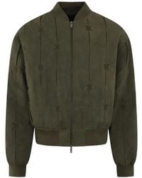 Daily Paper - Rasal Logo-Embroidered Bomber Jacket - Lyst