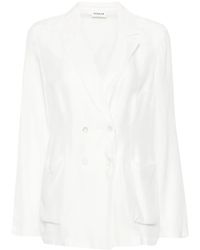 P.A.R.O.S.H. - Blazer Sofia Con Doble Botonadura - Lyst