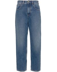 Moncler - Mid-rise Straight-leg Jeans - Lyst