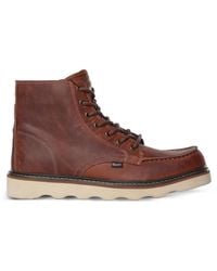 Blauer - Lace-Up Leather Boots - Lyst