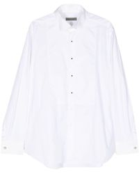 Corneliani - Wingtip-collar Cotton Shirt - Lyst