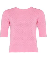 Eres - Kurzärmeliger Macaron Pullover - Lyst