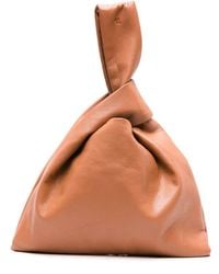 Nanushka - Jen Leather Clutch Bag - Lyst
