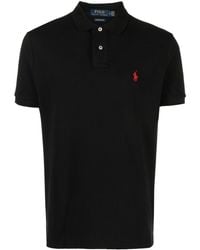 Polo Ralph Lauren - Custom-Slim-Fit Poloshirt aus Piqué - Lyst