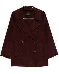 Arma - Double-Breasted Wool Coat - Lyst