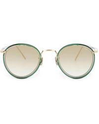 Eyevan 7285 - 717E Round-Frame Sunglasses - Lyst