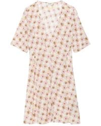 Zadig & Voltaire - Floral-Print Mini Dress - Lyst