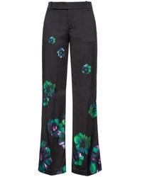 Pinko - Poitiers Floral-Print Trousers - Lyst