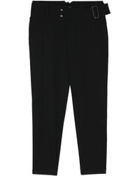 Yohji Yamamoto - Tapered-Hose Aus Gabardine - Lyst