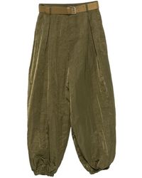 Imperial - Belted Pleated Trousers - Lyst