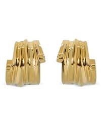Elisabetta Franchi - Spiral-Design Earrings - Lyst