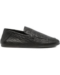Sofie D'Hoore - Fenix Croc-Effect Leather Loafers - Lyst