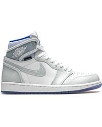 Nike - 1 Retro High Zoom White Racer Blue - Lyst