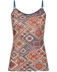 Momoní - Airelle Geometric-Print Top - Lyst