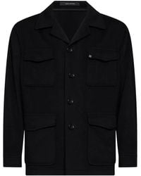 Tagliatore - Milton Patch-Pocket Single-Breasted Jacket - Lyst