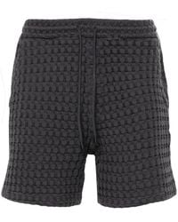 Oas - Porto Waffle-Knit Deck Shorts - Lyst