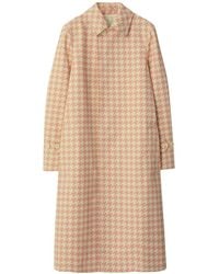 Burberry - Geruite Jas - Lyst