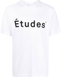 Etudes Studio - Wonder T-Shirt mit Logo-Print - Lyst
