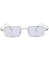 Lindberg - Rimless Rectangle-Frame Sunglasses - Lyst